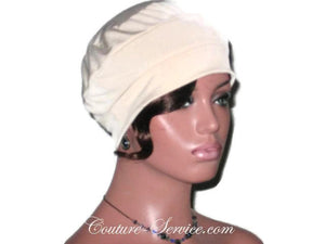 Handmade Tan Cap Turban - Couture Service  - 5